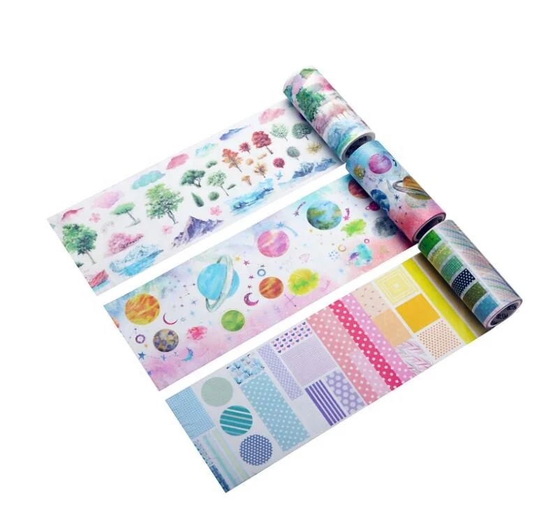 
Новый дизайн, собственный логотип, бесплатные образцы, лента washi 