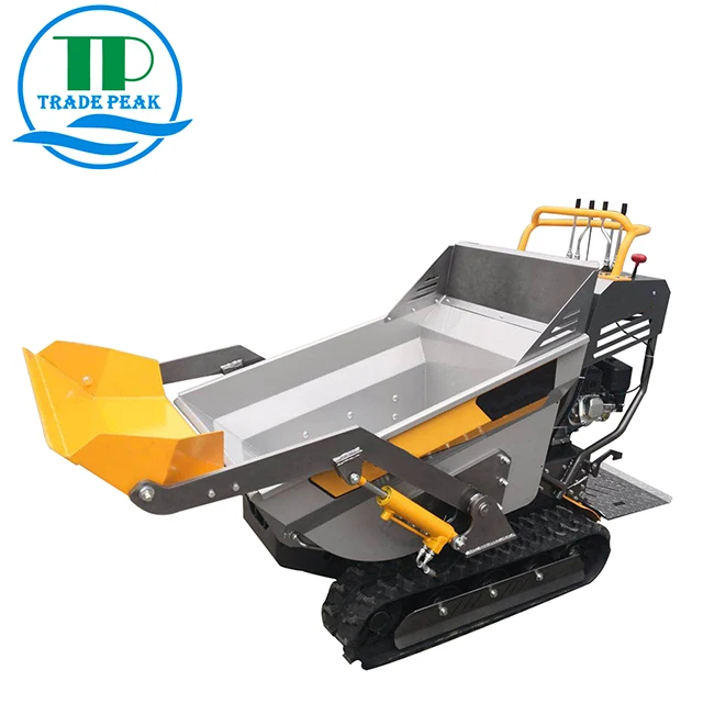 HONDA Engine Full Hydraulic Mini Dumper QTP600H 600kgs For Sale