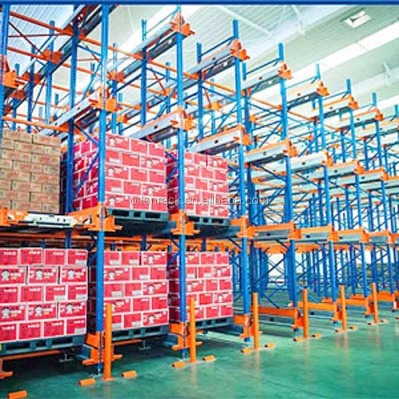 Mobile pallet rack movilerack and shuttle rack, cold storage radio shuttle racking systems