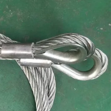 Оцинкованная проволочная веревка с обоих концов