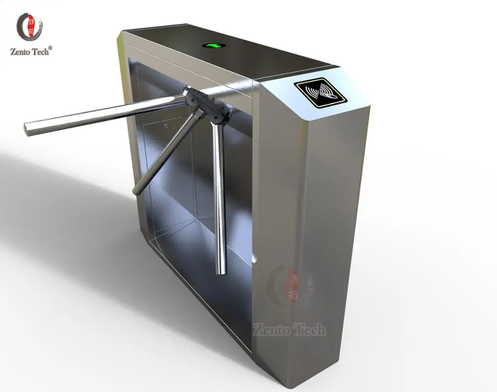 Speed gate rotating three arm revolving bus station security  tripod turnstile