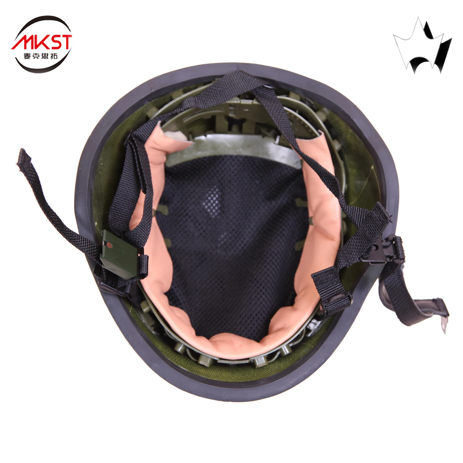 Стальной баллистический шлем MKST, площадь защиты 0,13 м2