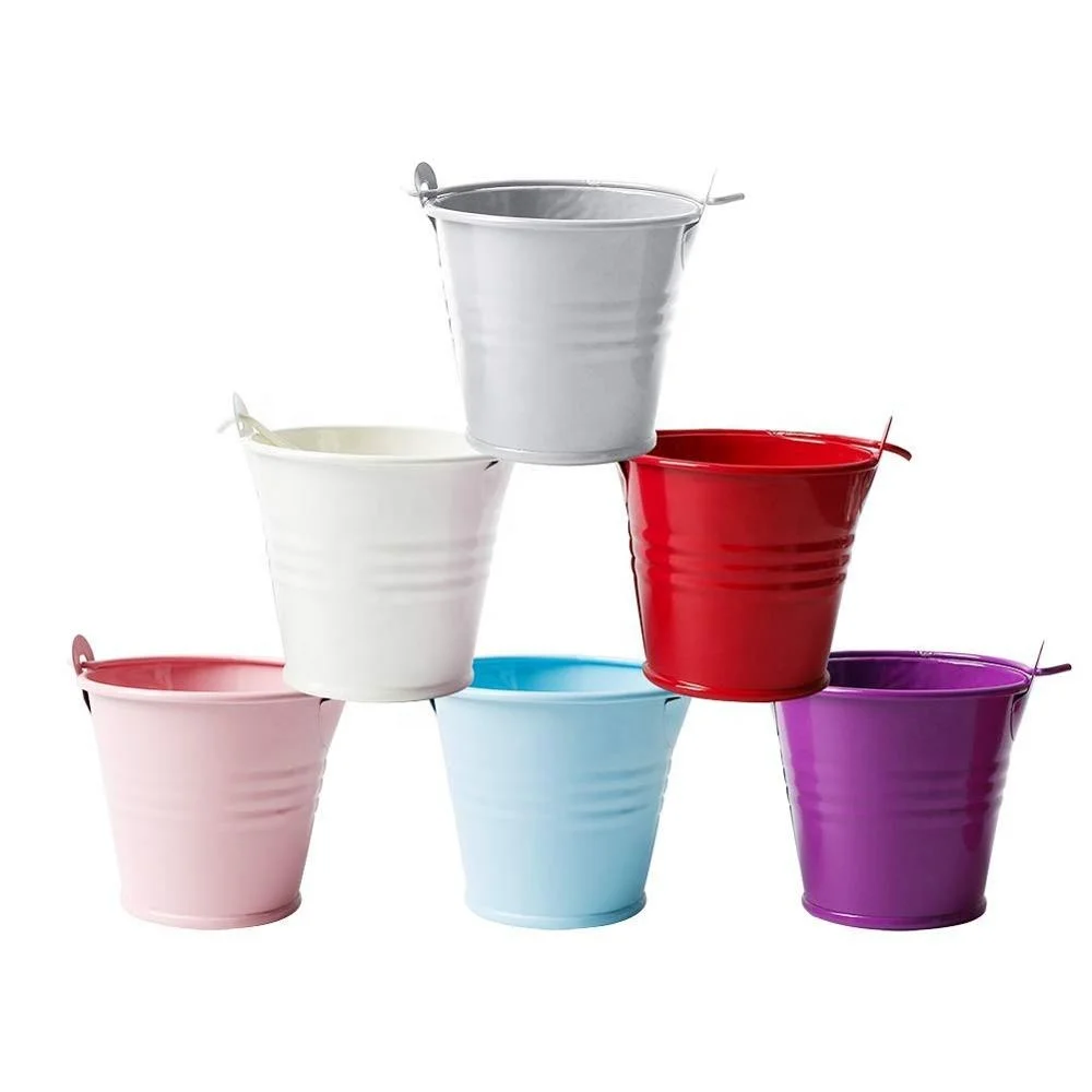 Mini Metal Bucket with  Handle