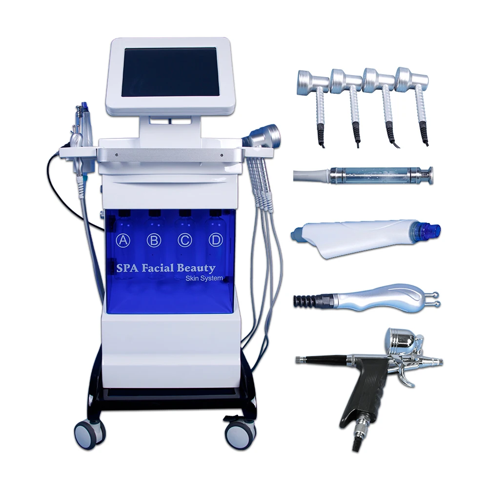 Beir supplier professional Hydra Dermabrasion facial cleaner beauty equipment for salon/bio spray plus skin care beauty machine