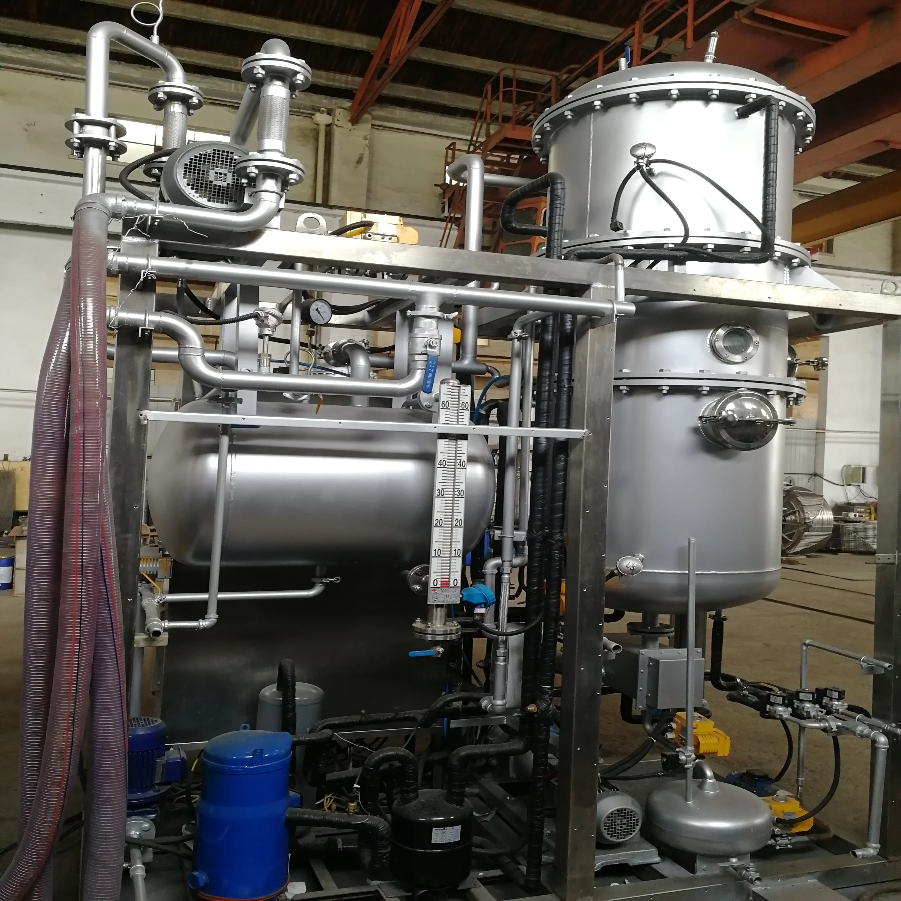 
Китайский низкотемпературный концентрированный вакуумный испаритель для промышленной дистилляции сточных вод, лучше, чем завод MVR  (62092262880)