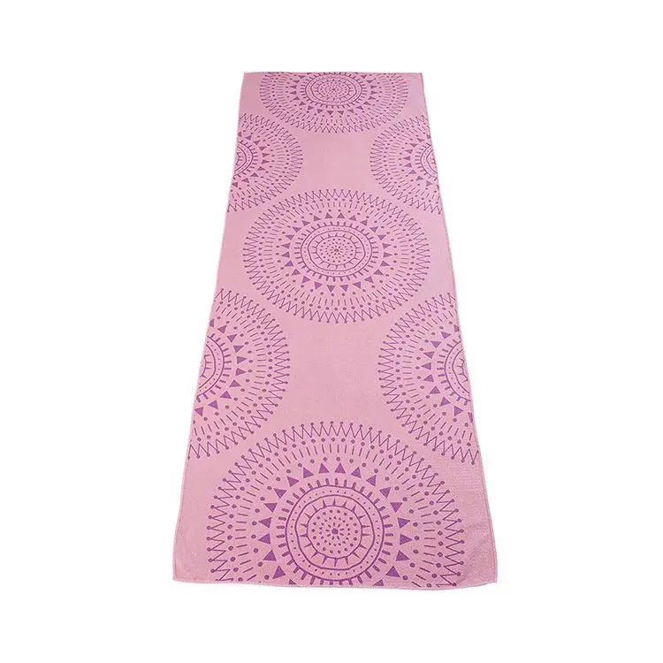 Anti-Slipping Superfine Fiber Hot Yoga Mat Towel Ideal For Hot Yoga, Bikram, Pilates