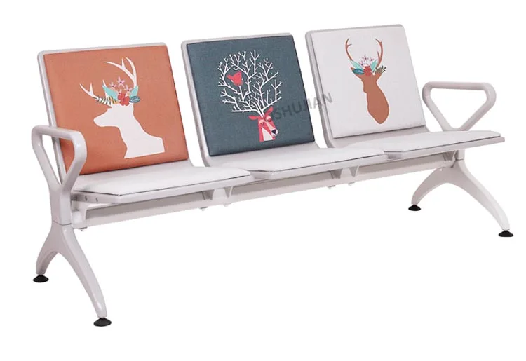 Foshan Factory  children  hospital clinic medical office waiting room bench chairs