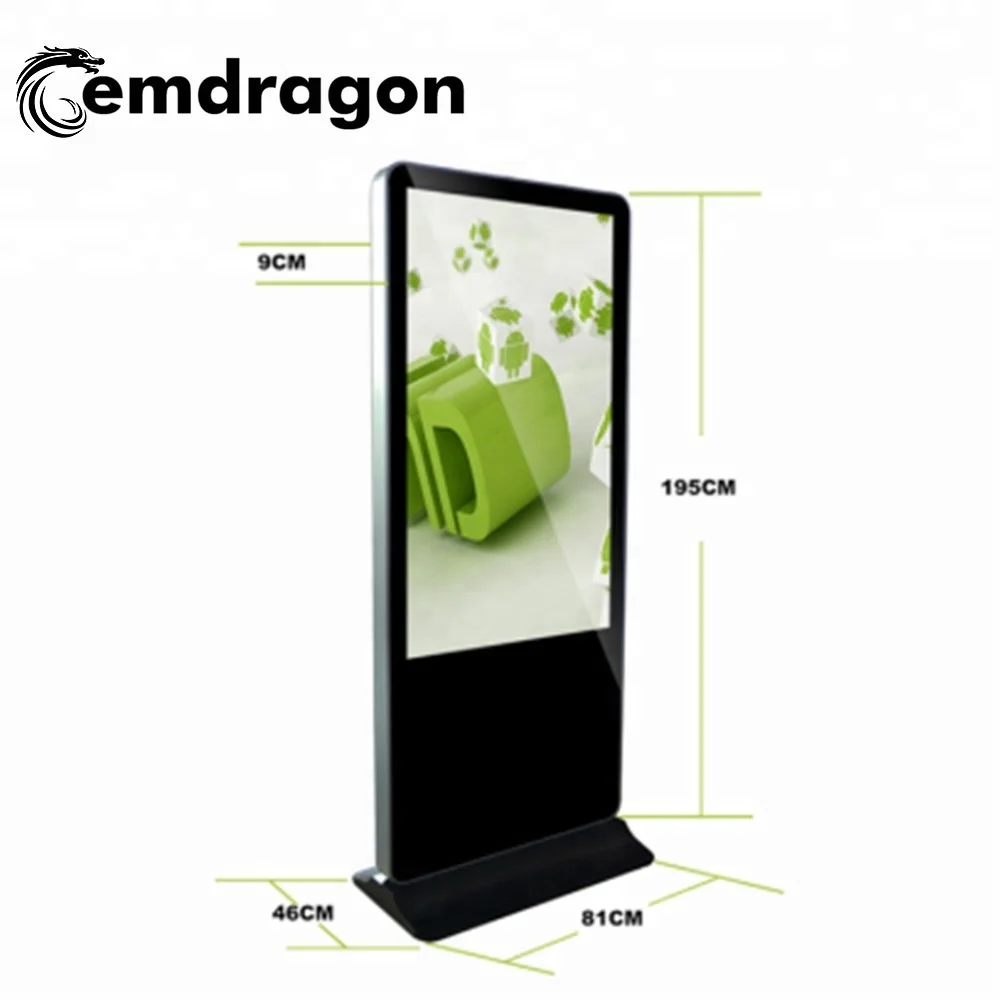 New promotion SDID4609-E-UHD AD Player advertising mirror taxi signsfor 32Inch touch Screen advertising display