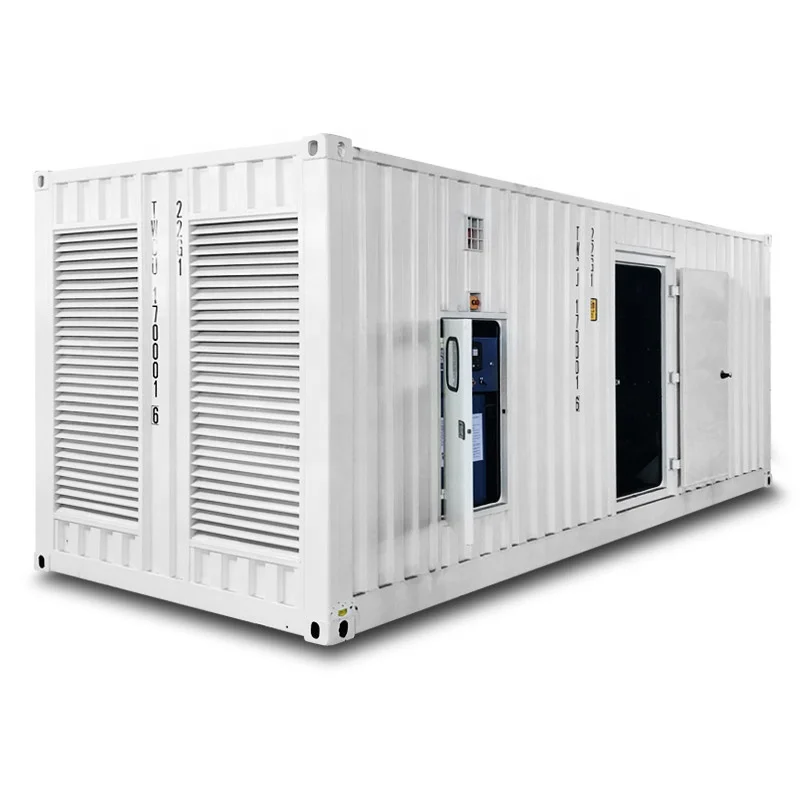 Работает на Cummins двигатель KTA38-G9 генератор 50 Гц 1000kw 1250kva дизель genset для продажи