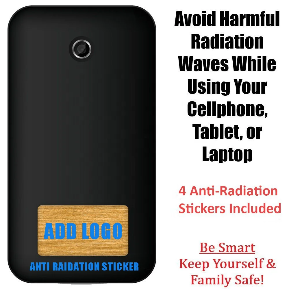 custom mobile skin anti radiation emf protection sticker