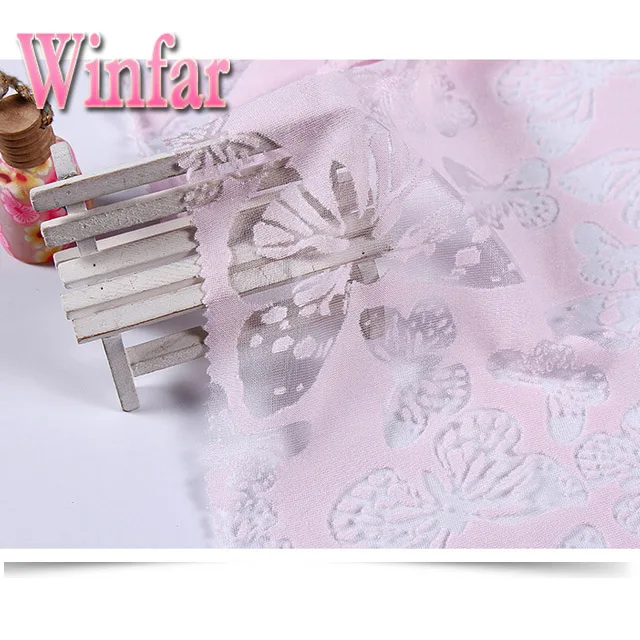 Трикотажная ткань из полиэстера и хлопка с принтом