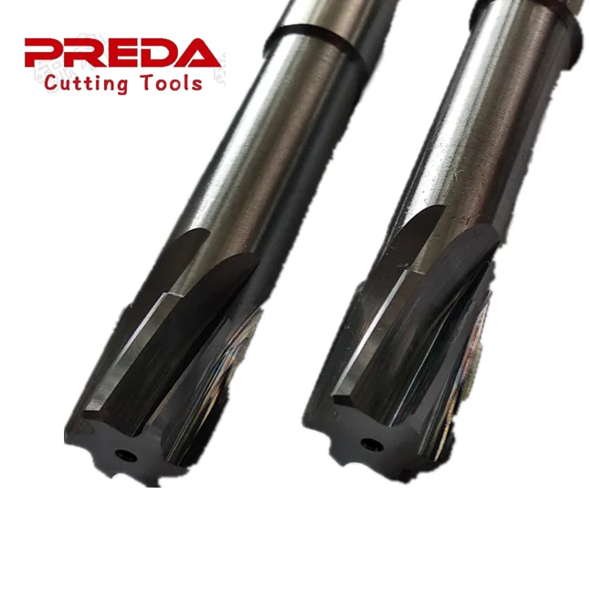 Solid carbide 6 flutes straight reamers endmill with internal coolant holes