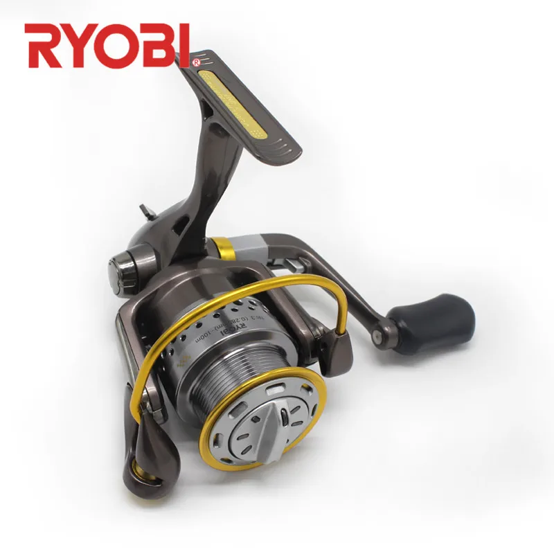 RYOBI fishing reel spinning Zauber 8+1BB 1000 mini fishing reel roybi with Aluminium spool and full metal body