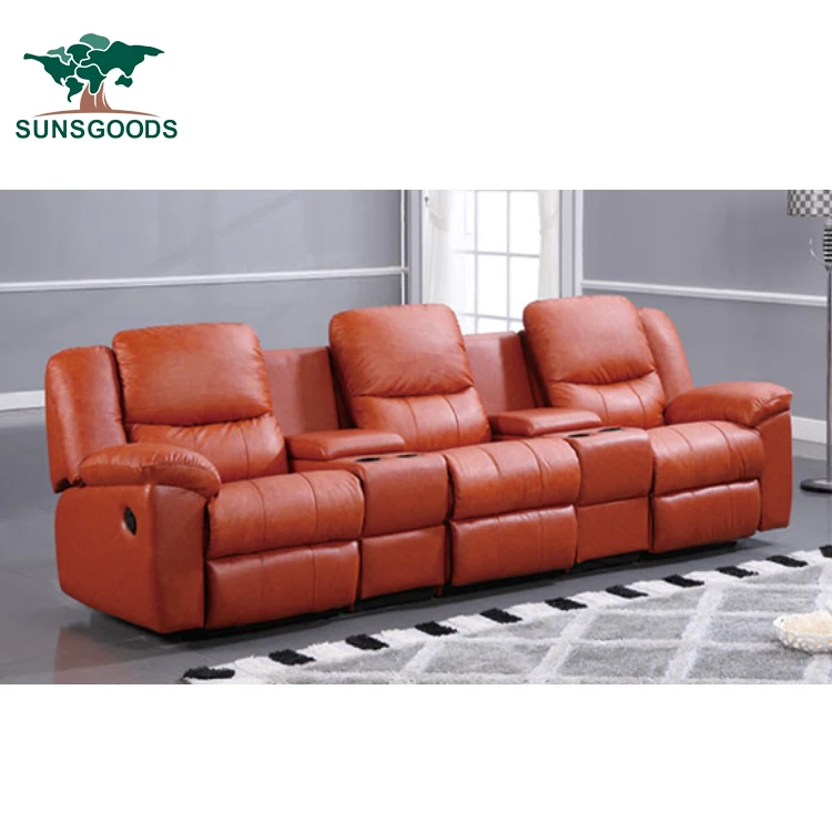 
China manufacturer recliner chair movies,recliner chair movie theatre,3 seater leather recliner sofa 