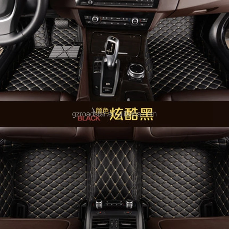 High Quality 5D car mats Waterproof carpet for Audi-1 A3 A4L A5 A6L A8L Anti-slip car mats with good price