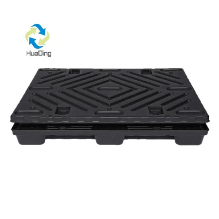 Good Quality plastic collapsible pallet coaming foldable storage coaming sleeve corrugated plastic pallet box for battery pack