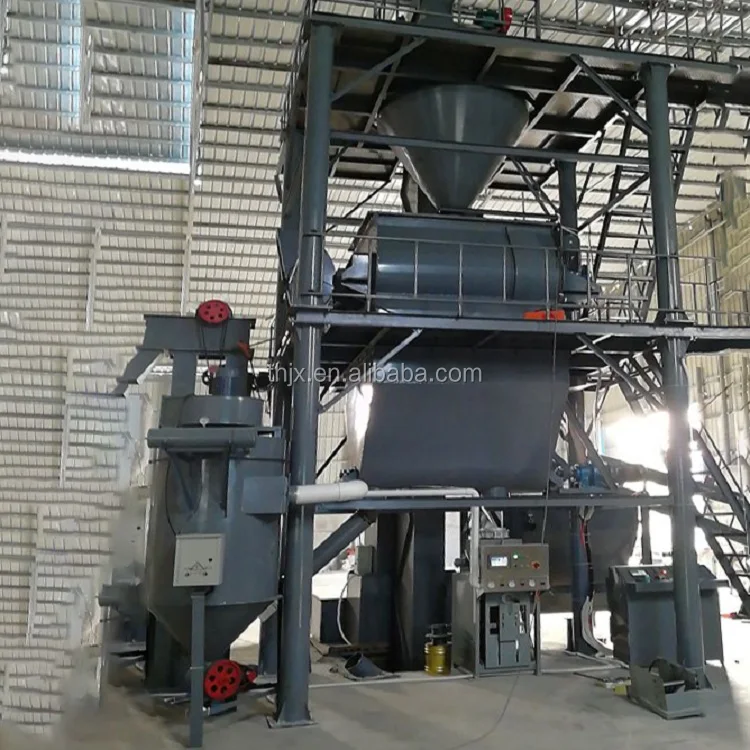 Horizontal Dual Paddle Dry Cement Mortar Mixer