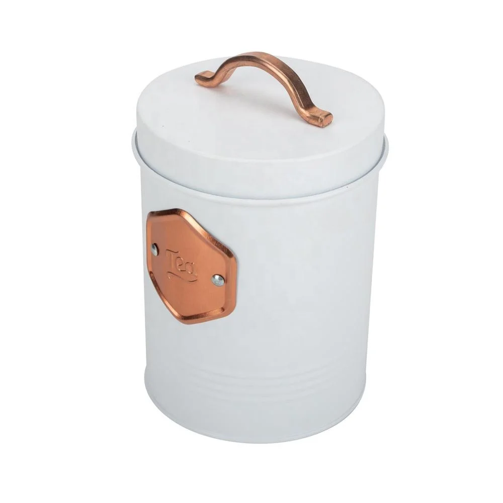 Набор из 5 шт. контейнеров для хранения кофе чая сахара хлеба печенья оцинкованной