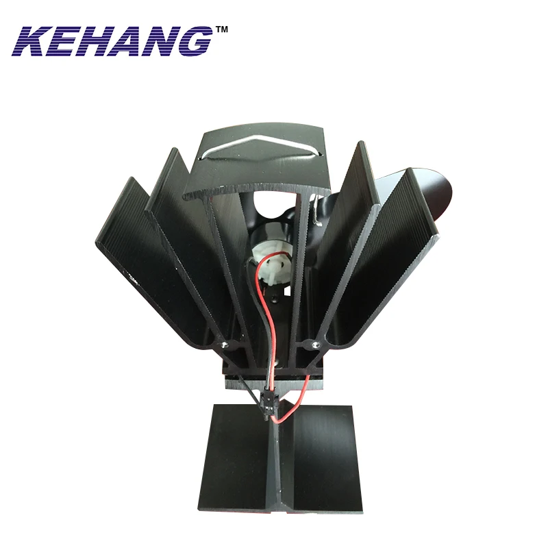 Вентилятор для дровяной плиты с двумя лопастями тепловая энергия без электрического вентилятора экологически чистый камин