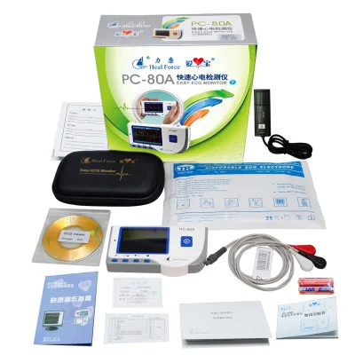 
3 channel Portable Electrocardiogram monitor ECG machine 