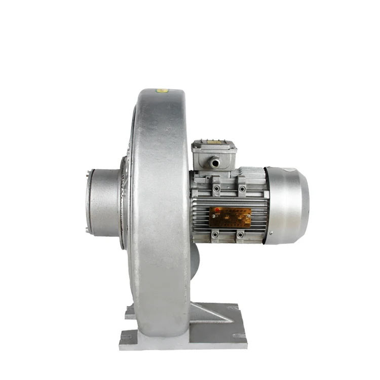 
High Volume 4Kw 5.5Kw Heat Resistant Combustion Snail Centrifugal Turbo Air Blower Fan 