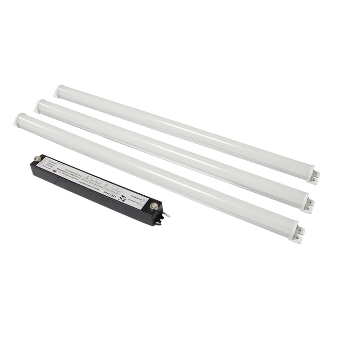 
4ft 36w dlc premium LED Retrofit Strip Kits replace tubes led retrofit kit 