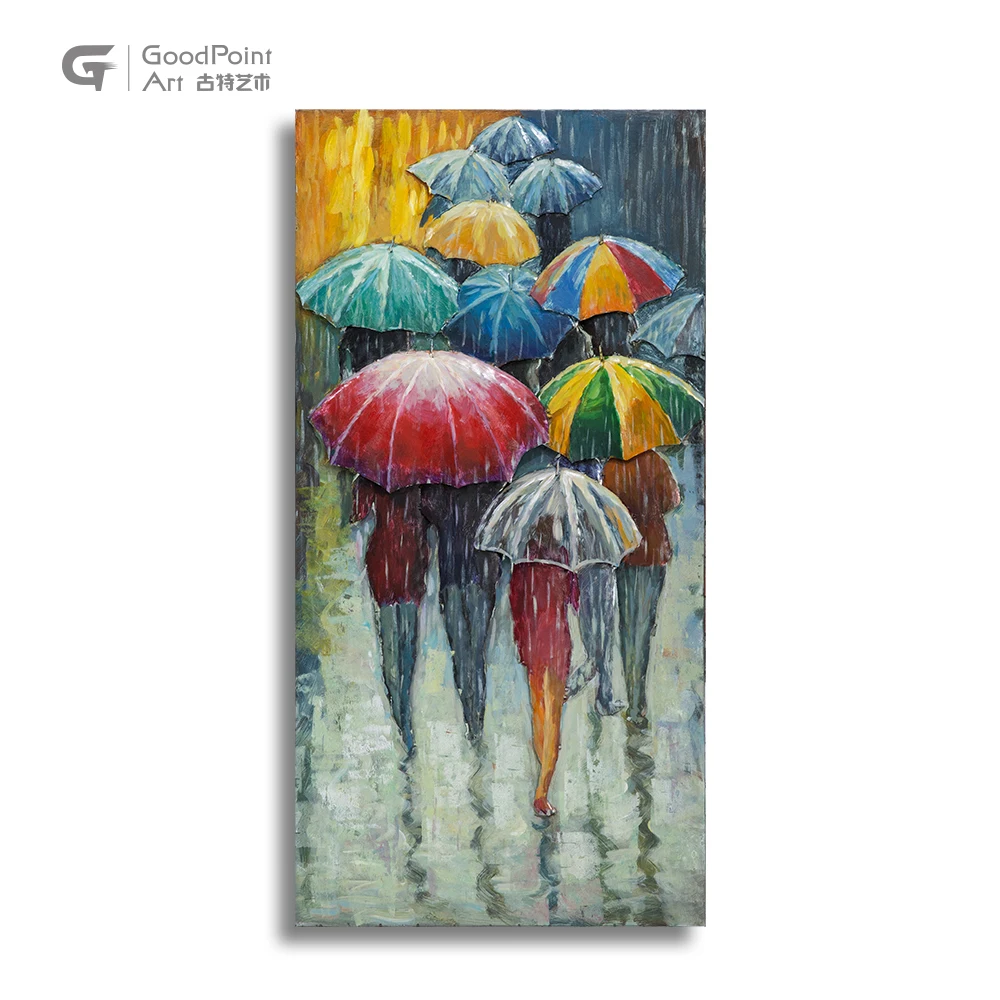 
Most selling items souvenir painting craft street style body shadow metal art for home decor plaque 2019 