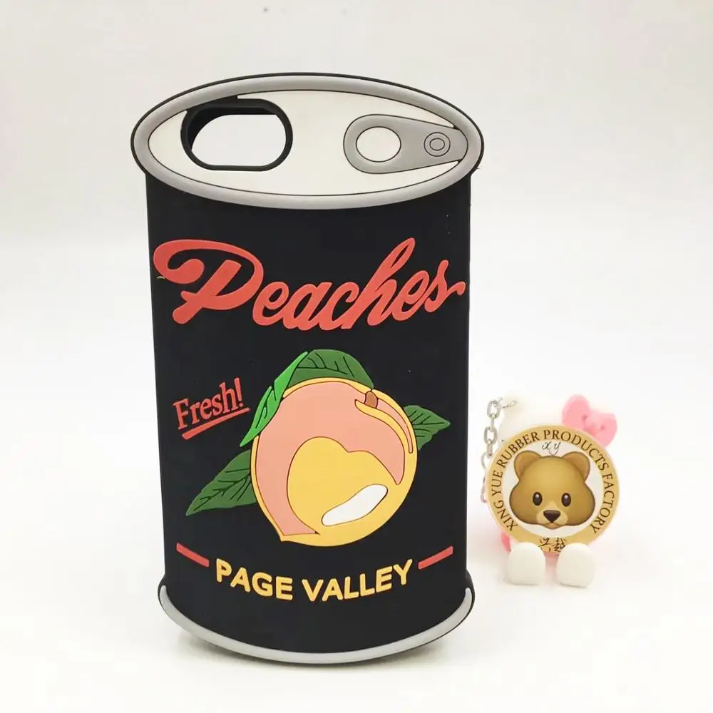 
Factory price cans shape soft silicone case can be customized full protective phone case for samsung for huawei for iphone 