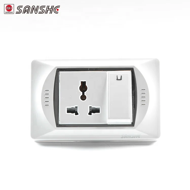 SANSHE дома электрические стены 13a переключатель розетки