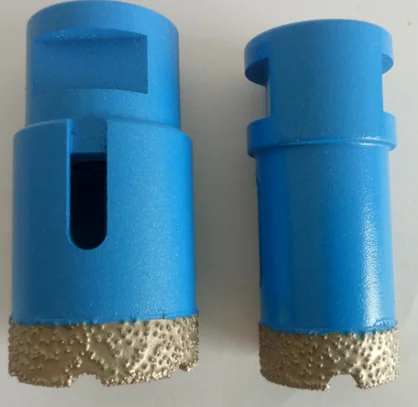 Factory wholesale vacuum brazed stone diamond core drill bit