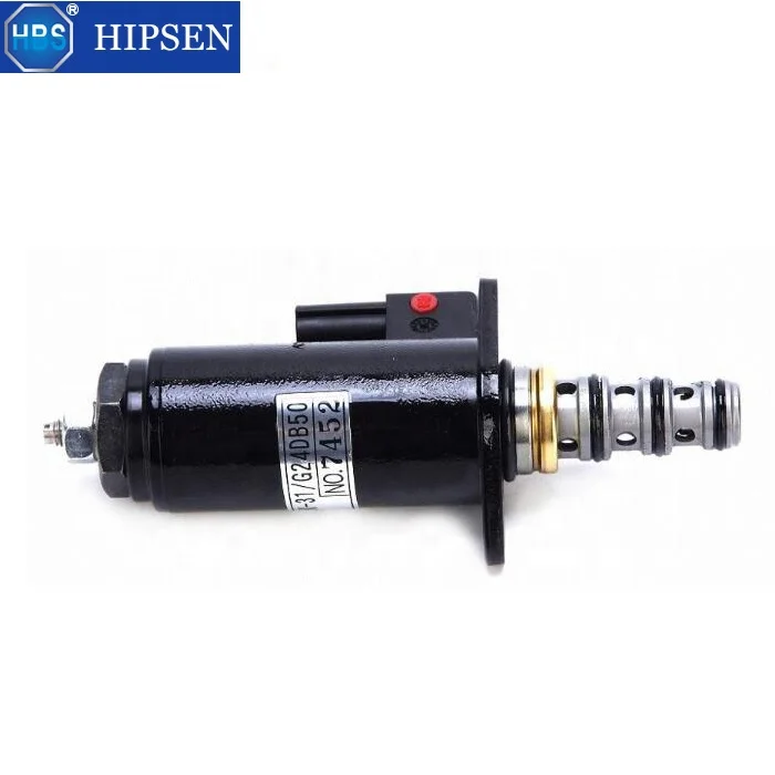 SK210-8 Rotary Solenoid Valve Kobelco KWE5K-31/G24DB50 YN35V00050F1 for Kobelco excavator