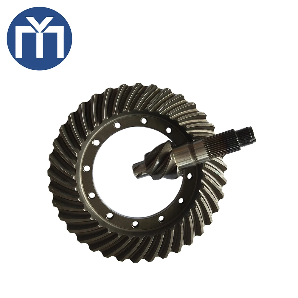 The differential gear parts crown wheel& pinion ring for NISSAN 38110-90116/38110-90369 6/41