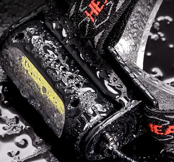 Вращающаяся на 360 градусов фара яркость 1000 люмен многофункциональная USB перезаряжаемая светодиодная фара COB с красным светом