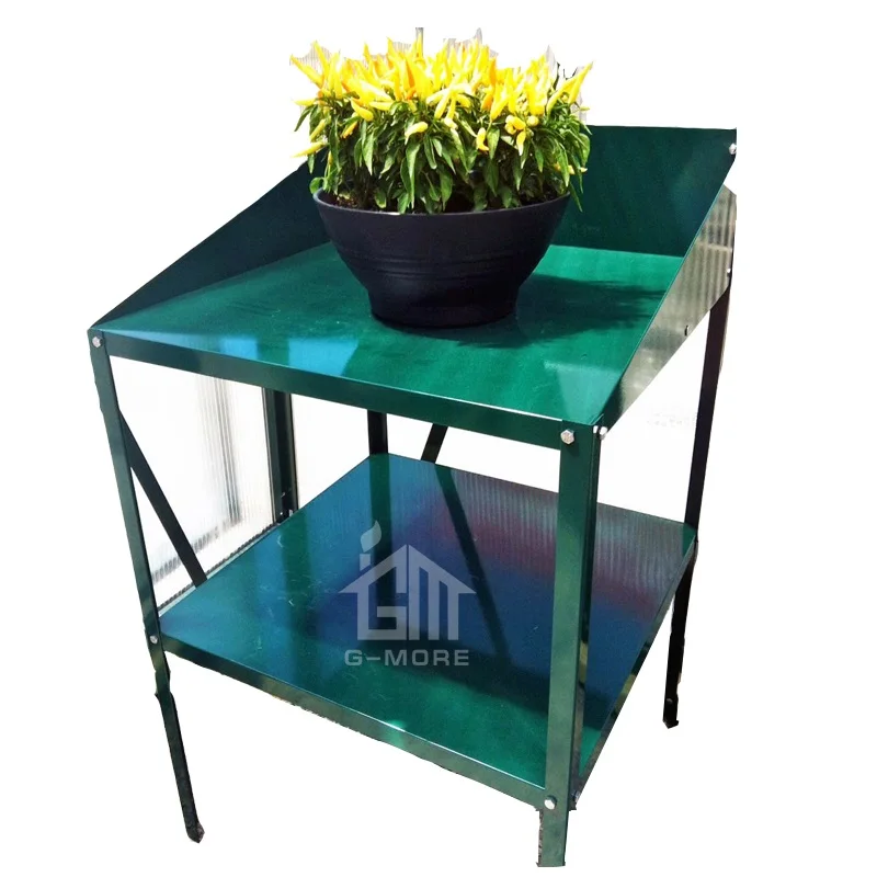 G-MORE Многофункциональный практичный стенд для теплиц/алюминиевый стол, запчасти для теплиц 2 уровня