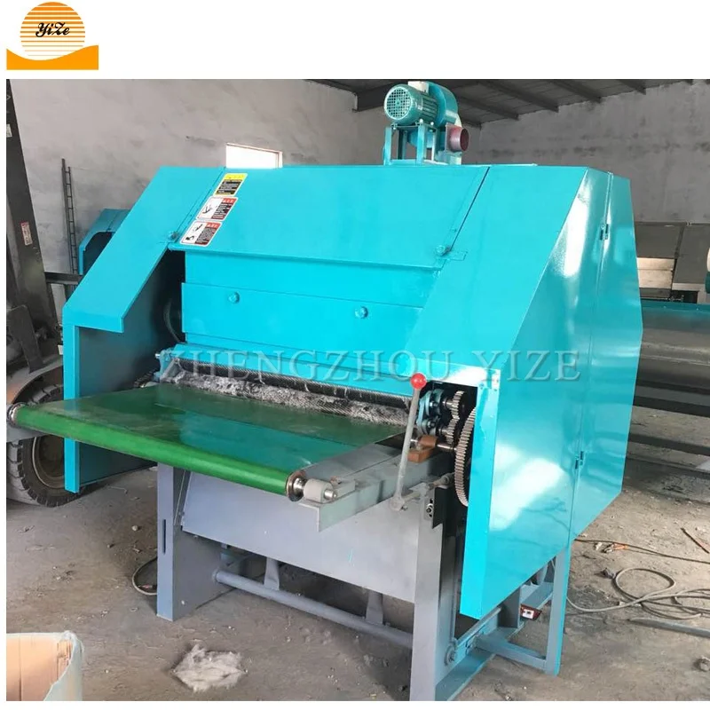 household Small non woven fiber sheep wool cotton carding combing machine small wool carder