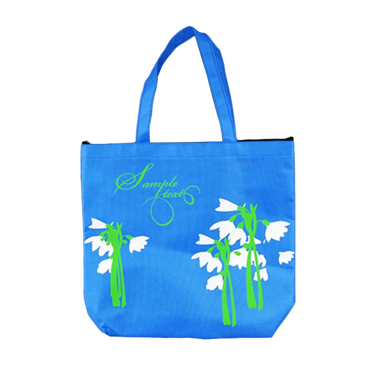 cheap custom pictures printing reusable pp non woven shopping bag with lamination