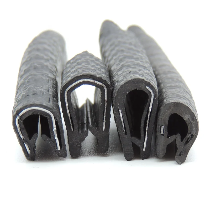 epdm pvc  extrusion rubber edge guard strip,edge guard rubber seal