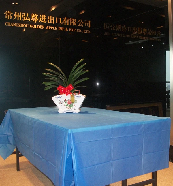 12-pack Heavy Duty Plastic Table Covers Tablecloth