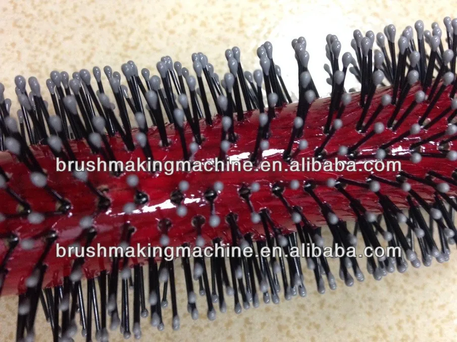 Hot sale round head daily hair brush making machine