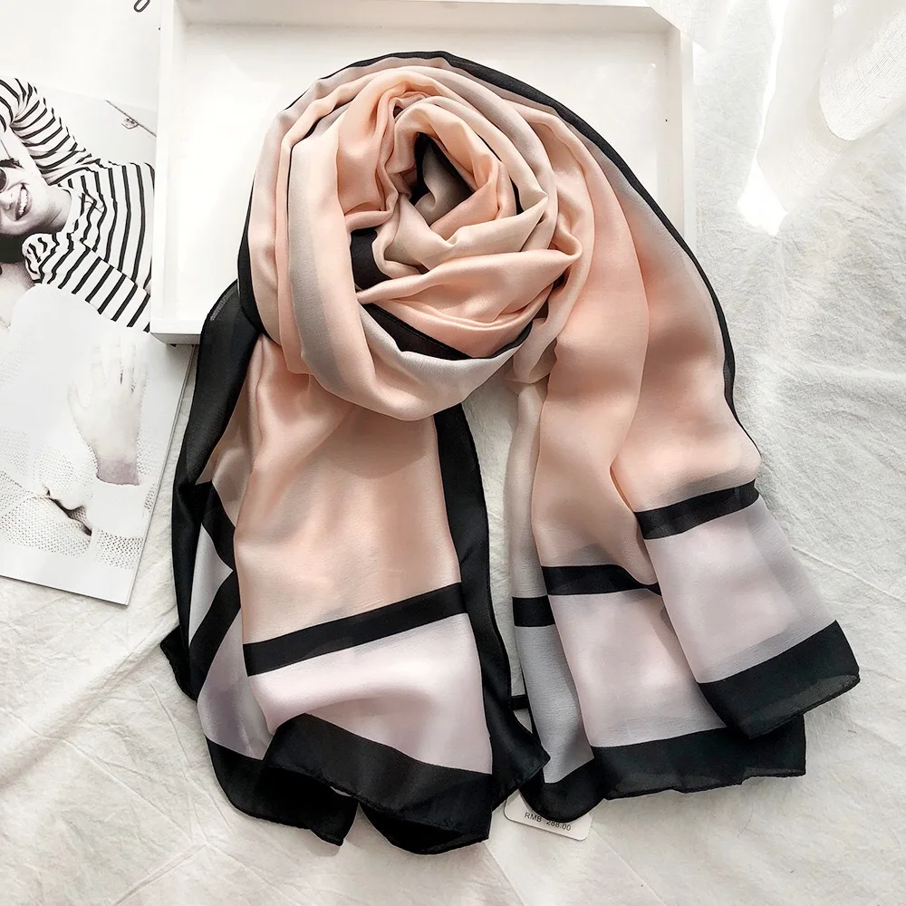 
Rulan classical stain chiffon polyester women hijab plain scarves women 2020 