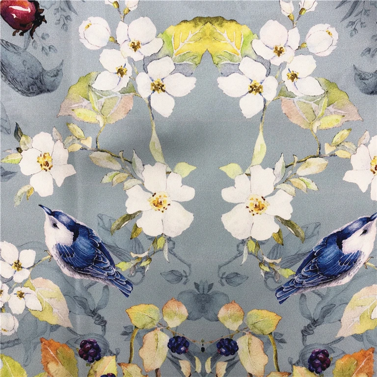 Прямая поставка с завода, цифровая печать, 100% шелковая ткань для галстука