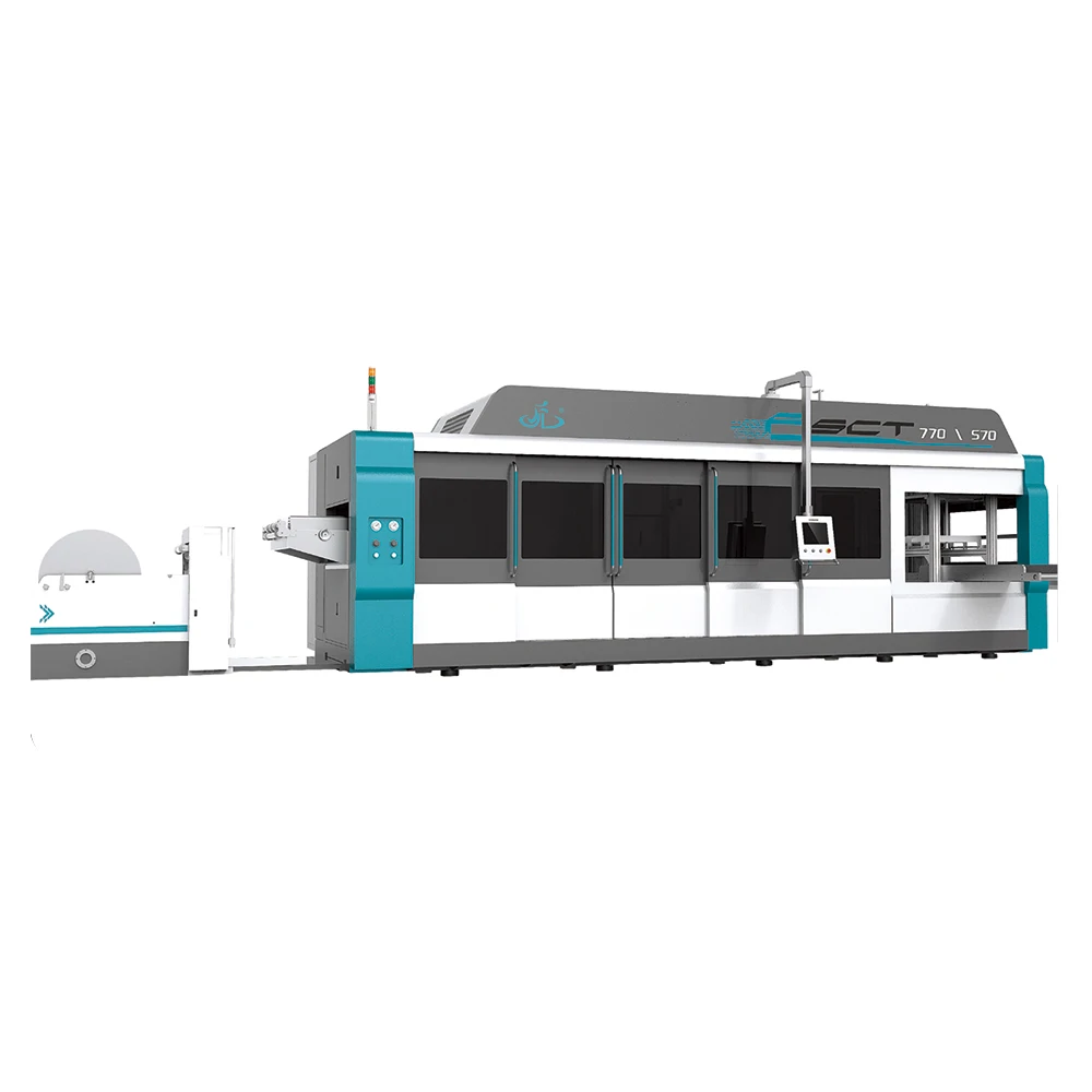 FSCT-770570 Vacuum egg tray making thermocol plate making thermoforming machine