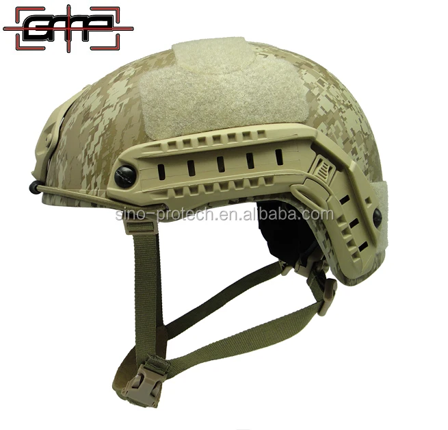 Zhongli NIJ iiia ballistic helmet army aramid PE bulletproof helmet