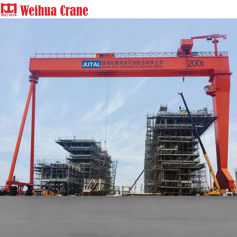 Кран WEIHUA Travelling Электрический с одной балкой 10 тонн козловой кран цена