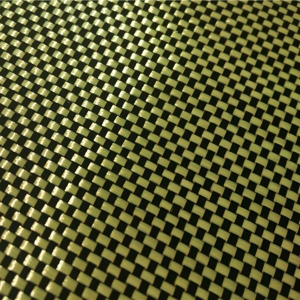Plain Kevlar Carbon Fiber Hybrids Fabric