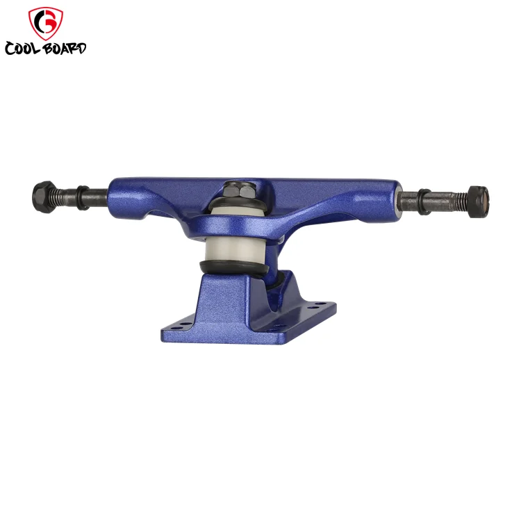 Синий цвет 62 мм алюминий скейтборд запчасти Longboard грузовики