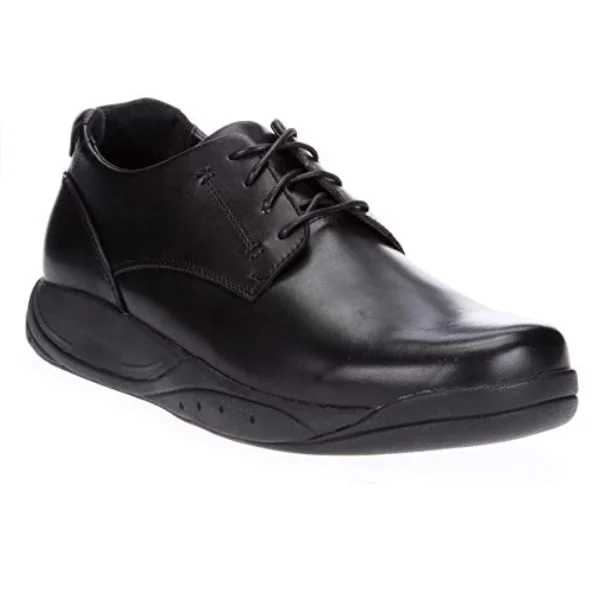 HB12   Men Comfort Therapeutic Extra Depth Casual medicare Shoe soft Leather Lace-up