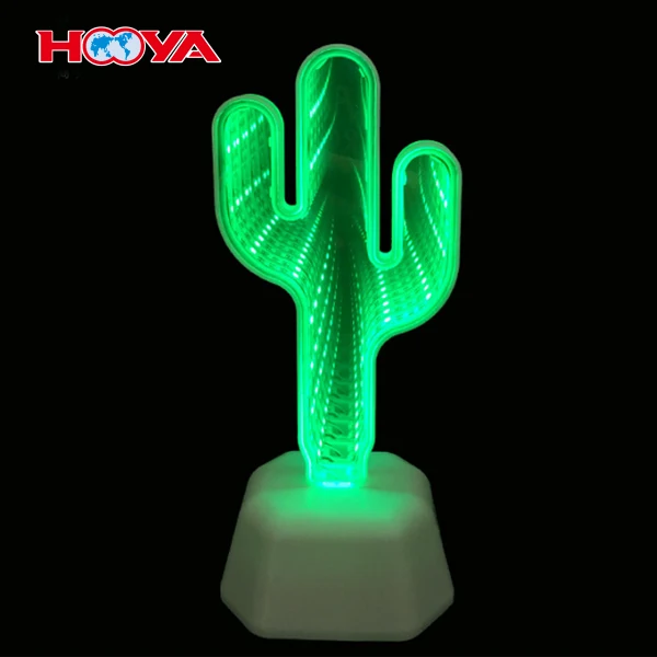 
LED table mirror tunnel night light for home decoration 