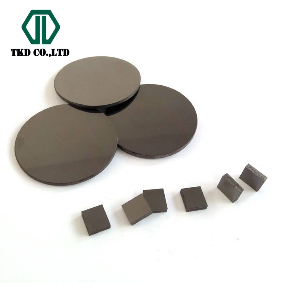 PCD cutting tool blanks for edge trimming cutters China Supplier