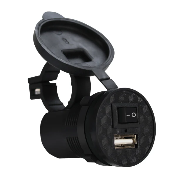 
Cheap Price Hot Selling Motorbike Accessories 12V 24V Phone Charger Waterproof Usb Phone Charger for Motorcycle 